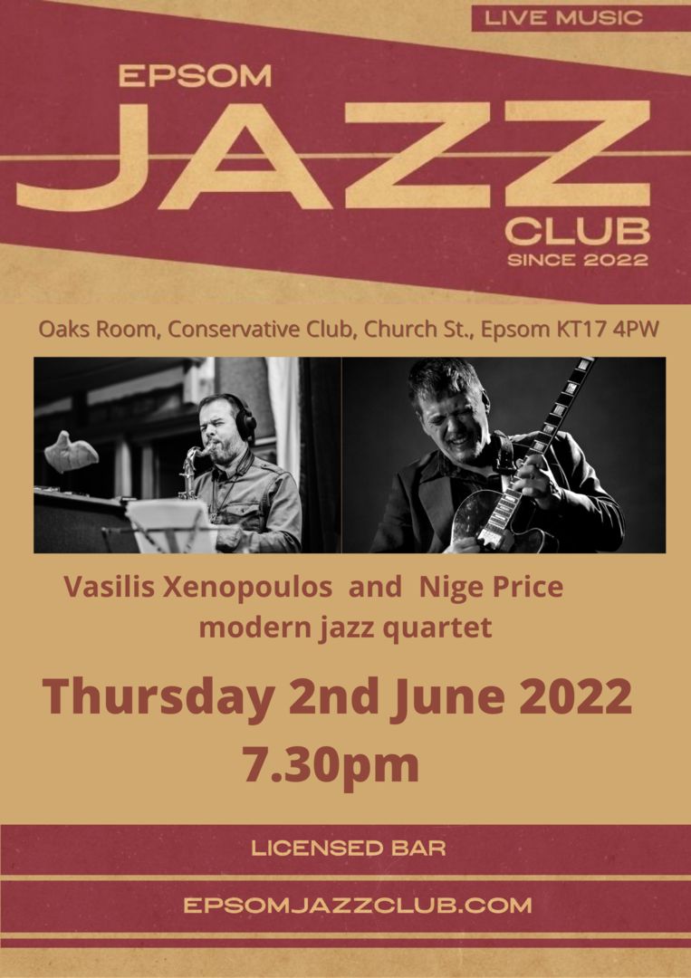 Epsom Jazz Club, Surrey, England, United Kingdom