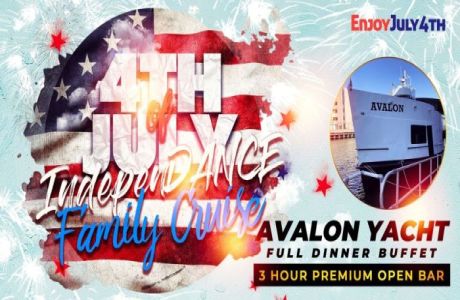 July 4th IndepenDANCE Day Family Fireworks Cruise NYC aboard the Avalon Yacht, New York, United States
