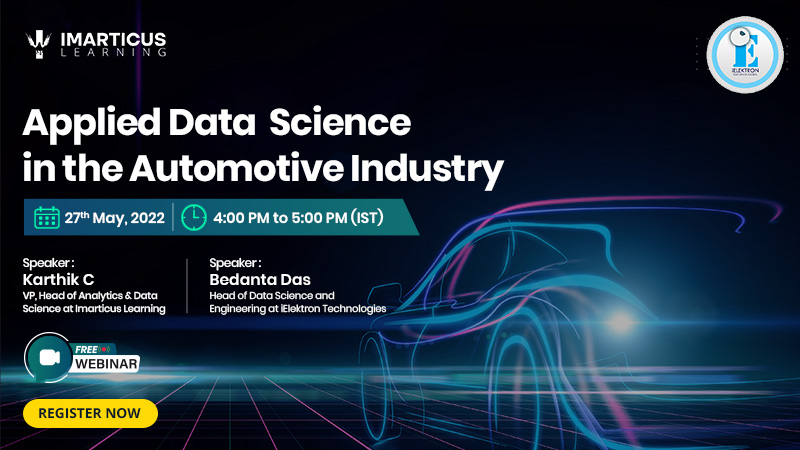 Applied Data Science in the Automotive Industry, Online Event