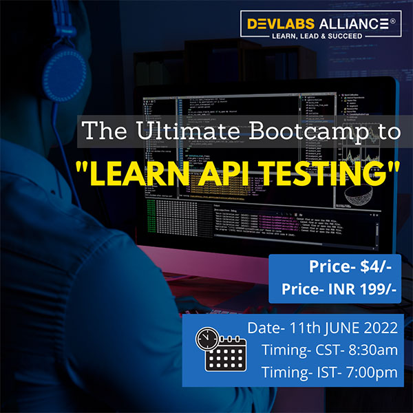 The Ultimate Bootcamp to Learn API Testing, Online Event