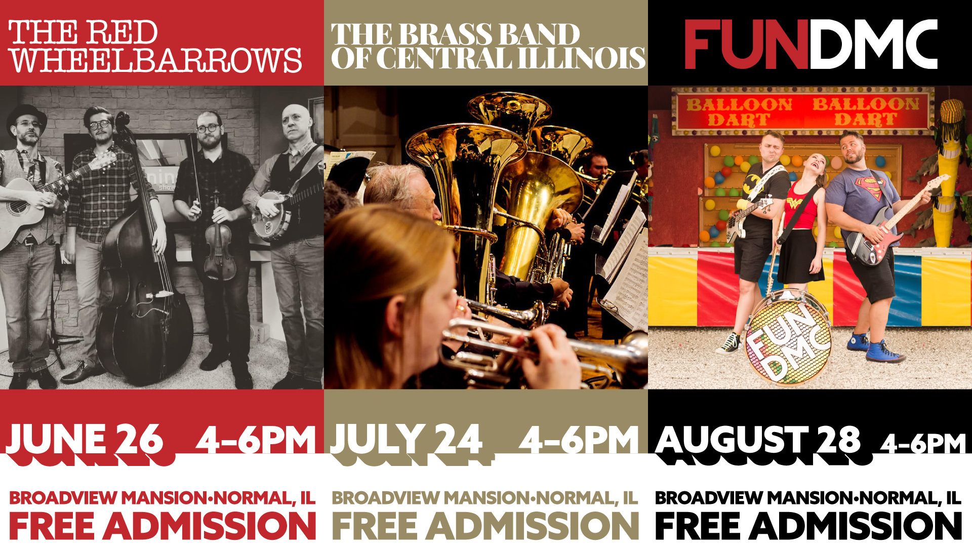 Summer Concerts at Broadview Mansion!, Normal, Illinois, United States