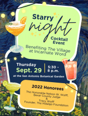 Starry Night: Benefitting The Village at Incarnate Word