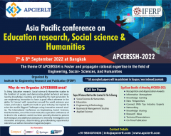 Asia Pacific Conference on Education Research ,Social Science & Humanities (APCERSSH-2022)