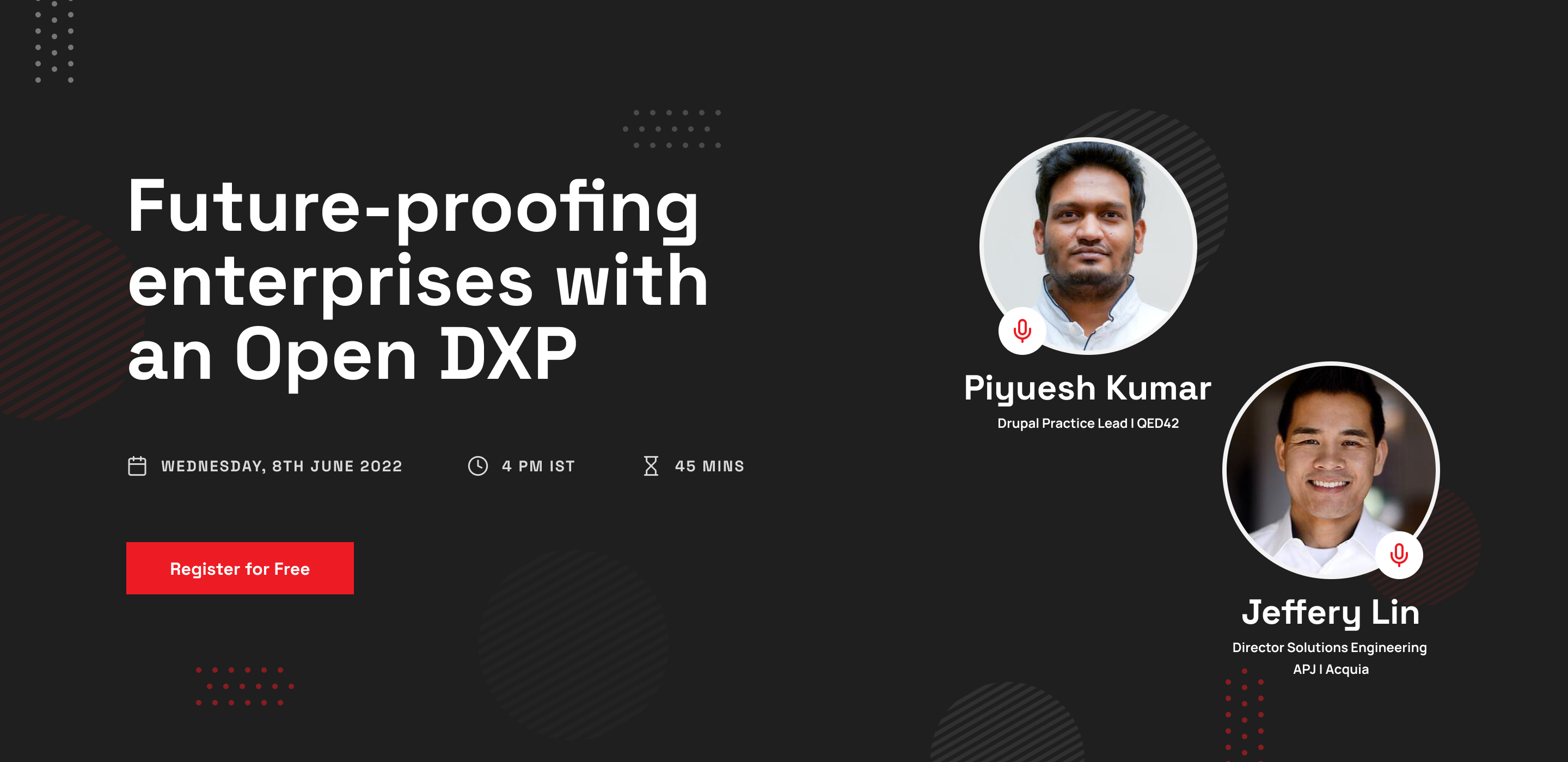 Future-proofing enterprises with an open DXP, Online Event