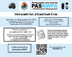 Photography Buy, Sell and Trade Event