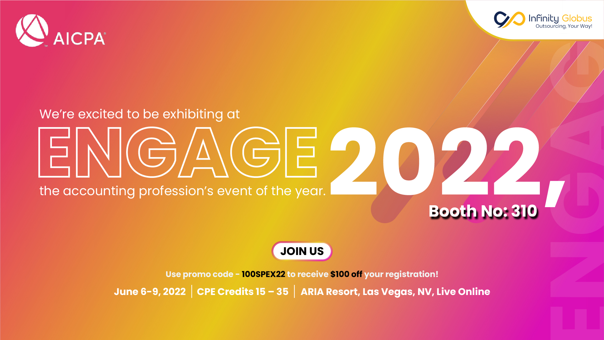 Meet Infinity Globus and Adapt + Thrive at ENGAGE 22, Online Event