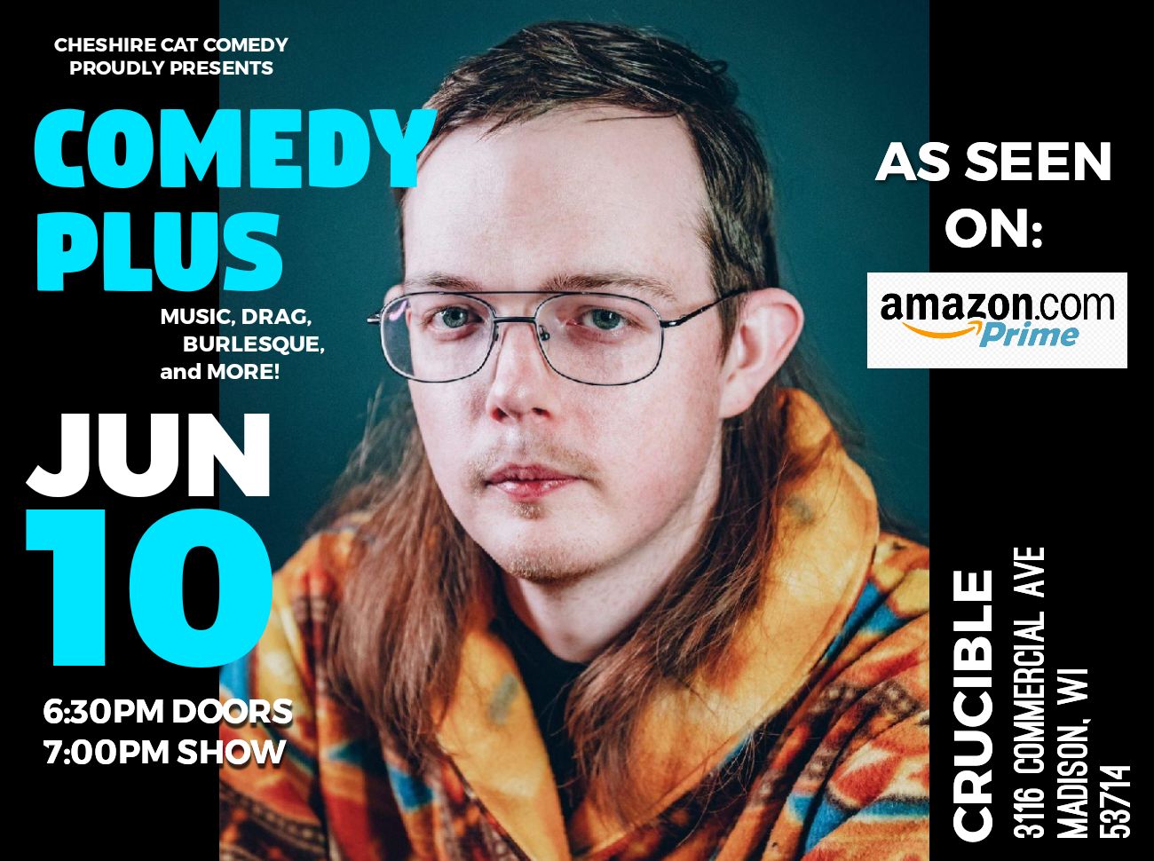COMEDY PLUS: An evening of stand-up comedy, burlesque, and more with MIKE LESTER, Madison, Wisconsin, United States