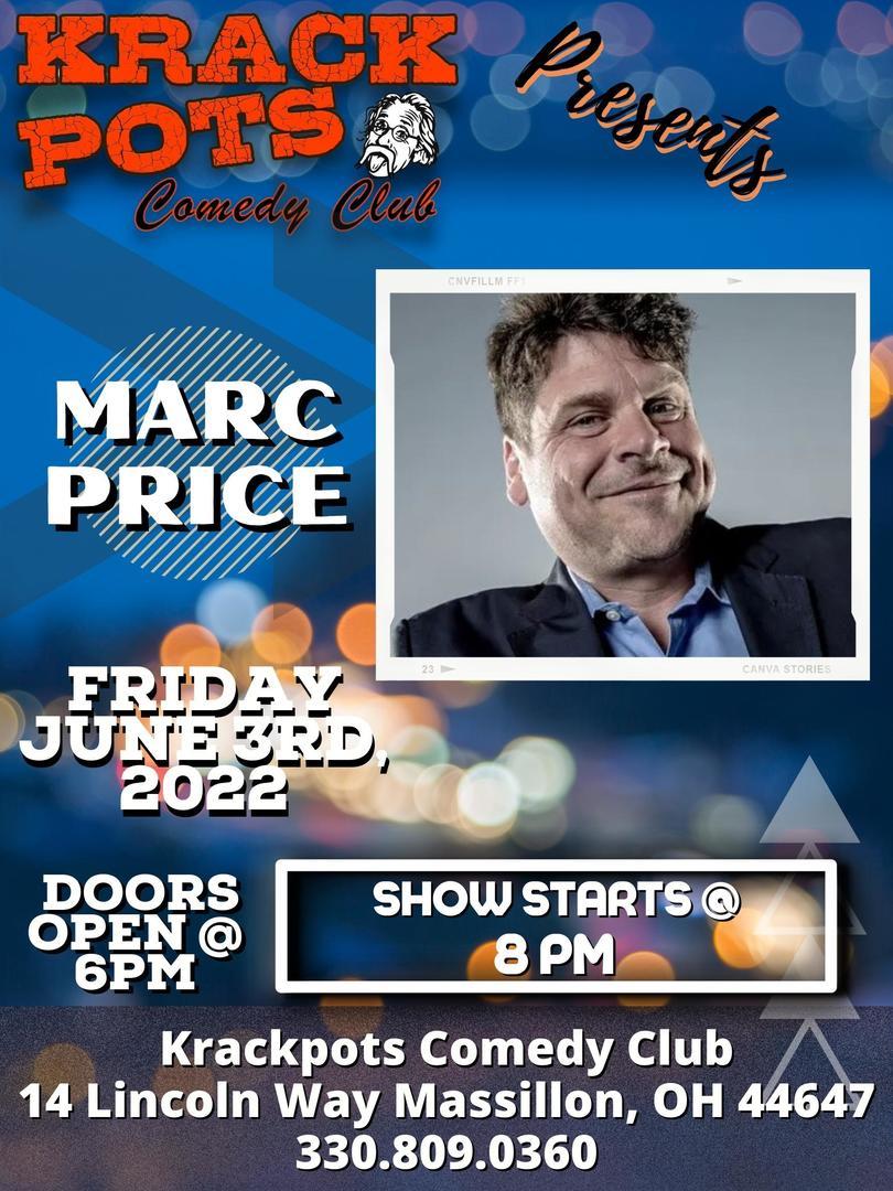 Marc "Skippy" Price at Krackpots Comedy Club, Massillon, Ohio, United States
