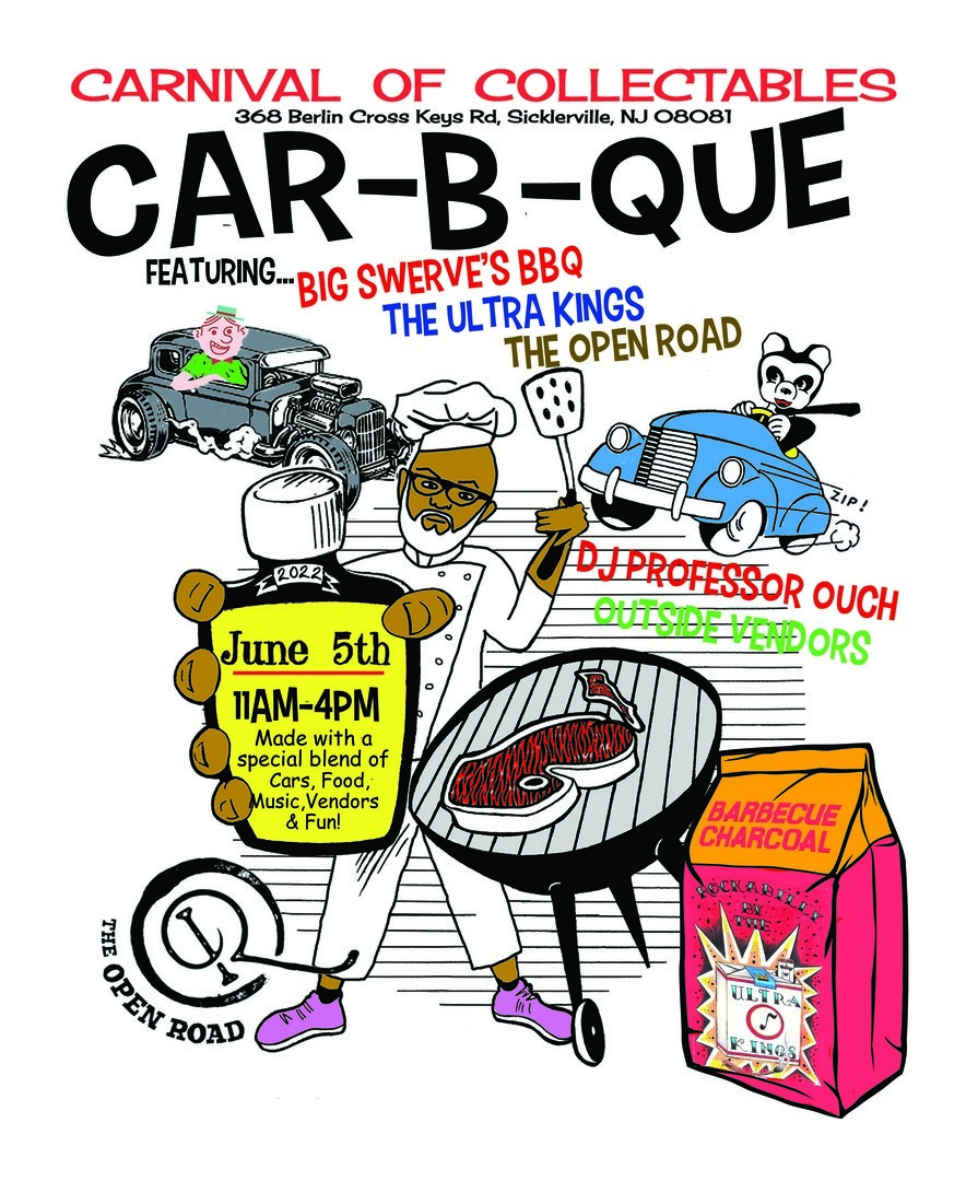 Carnival of Collectables Car-B-Que, Winslow Township, New Jersey, United States