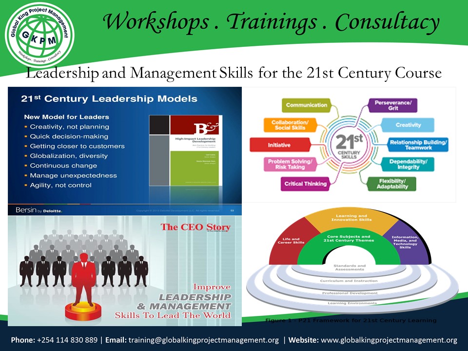 Leadership and Management Skills for the 21st Century Course, Nairobi, Nairobi County,Nairobi,Kenya