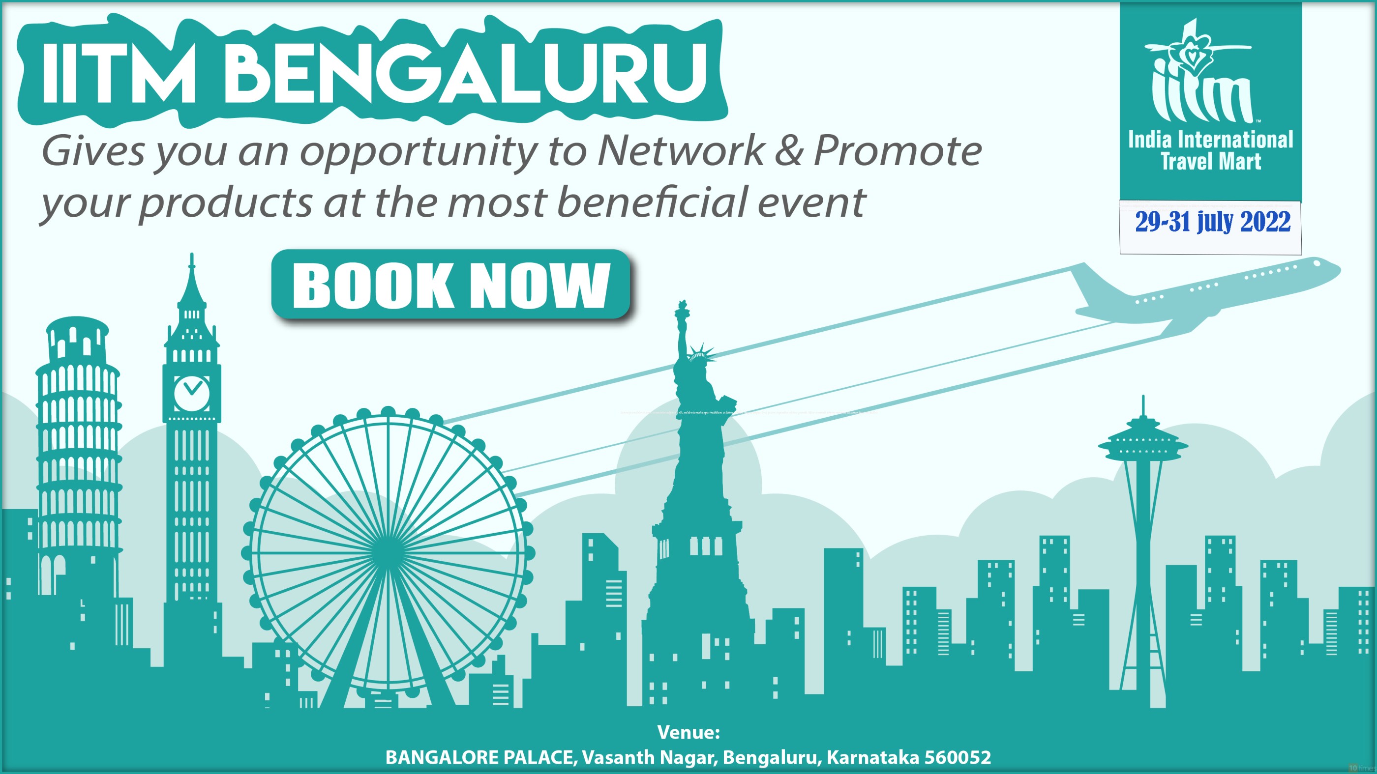 India's Premium upcoming Travel & Tourism Exhibition-IITM INDIA, Bangalore, Karnataka, India