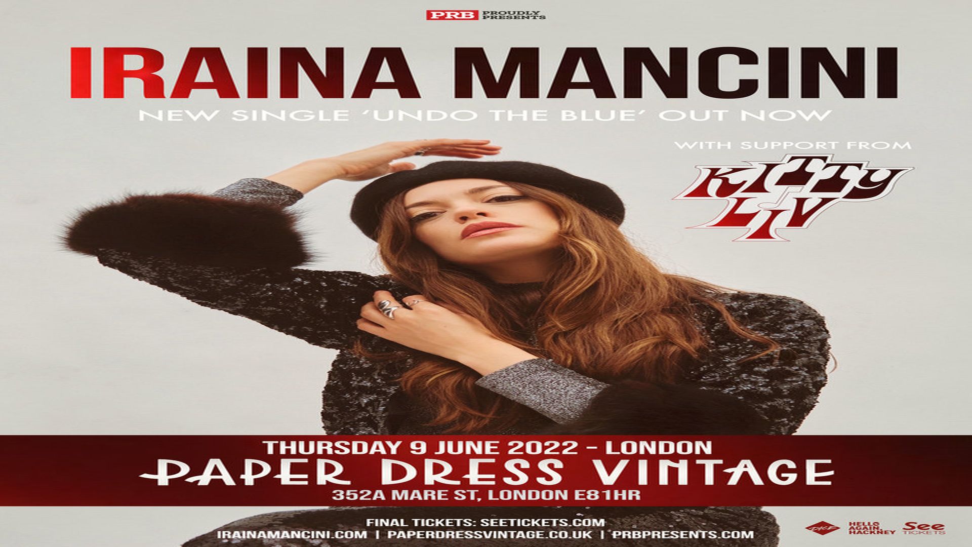 Iraina Mancini plus Kitty Liv at Paper Dress Vintage - London - PRB presents, London, England, United Kingdom