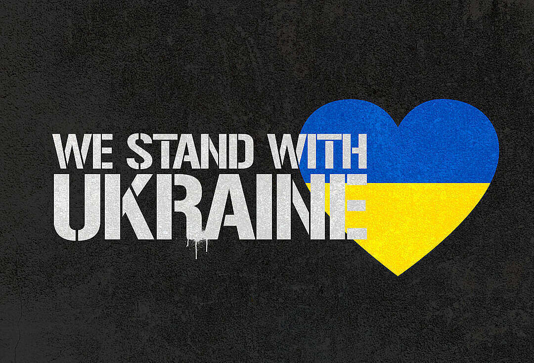 Stand With Ukraine 2022, Waukesha, Wisconsin, United States