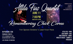 Attila Fias Quartet - Remembering Chick Corea