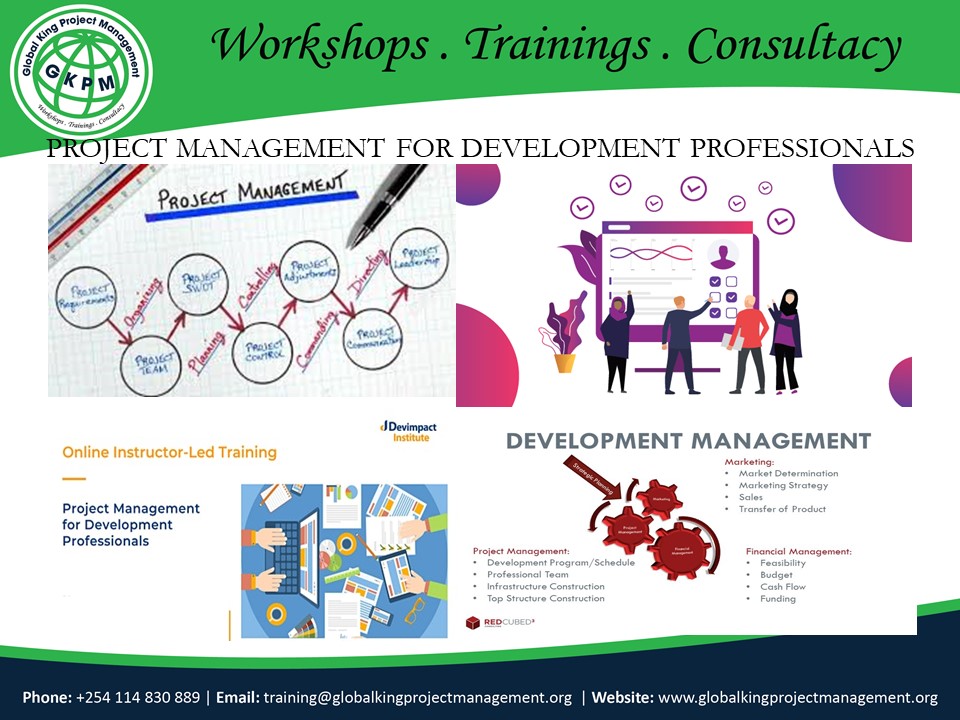 PROJECT MANAGEMENT FOR DEVELOPMENT PROFESSIONALS, Nairobi, Nairobi County,Nairobi,Kenya