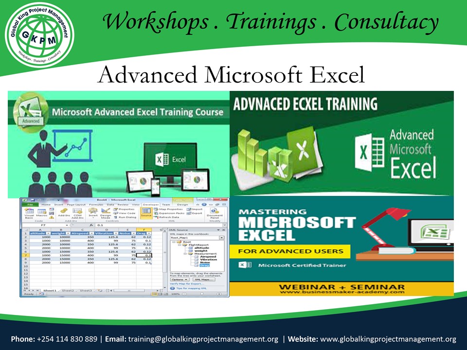 Advanced Microsoft Excel, Nairobi, Nairobi County,Nairobi,Kenya