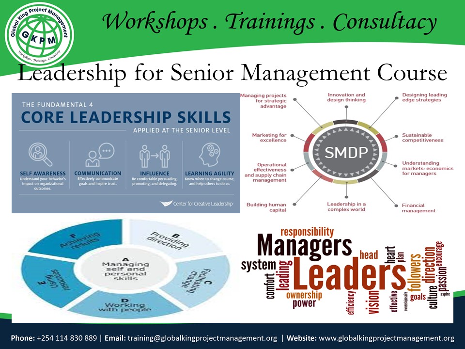 Leadership for Senior Management Course, Nairobi, Nairobi County,Nairobi,Kenya