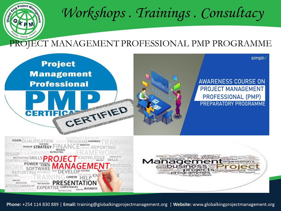 PROJECT MANAGEMENT PROFESSIONAL PMP PROGRAMME, Nairobi, Nairobi County,Nairobi,Kenya
