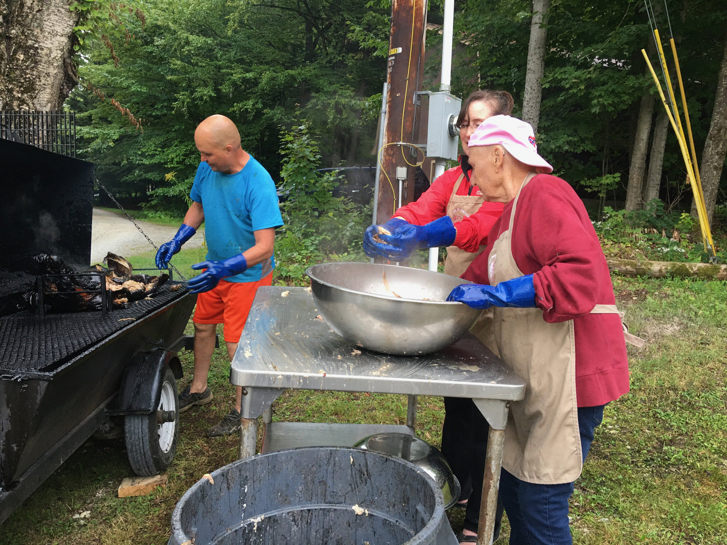 Pig Roast, Tinmouth, Vermont, United States
