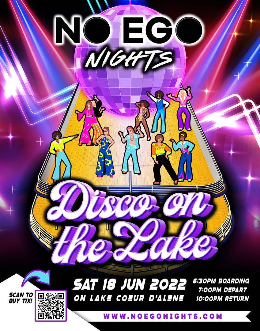 Disco on the Lake!, Coeur d'Alene, Idaho, United States