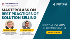 Masterclass on Best Practices of Solution Selling