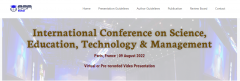 Online International Conference on Science, Education, Technology & Management (ICSETM 2022)