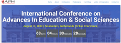 Advances In Education & Social Sciences International Conference Amsterdam (ICAES 2022)
