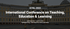 International Academic Conference on Teaching, Education & Learning in Saint Petersburg 2022