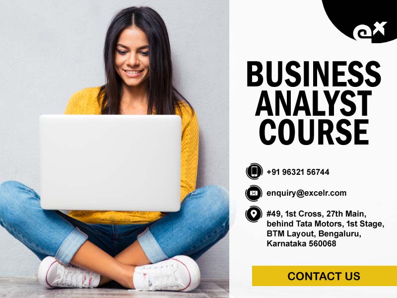 Get Business Analyst Course certification from ExcelR, Online Event