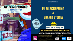 Conch Shell Productions Celebrates Caribbean Heritage Month "Aftershocks: A Tetralogy of Our Times"