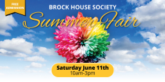 Brock House Society Summer Fair