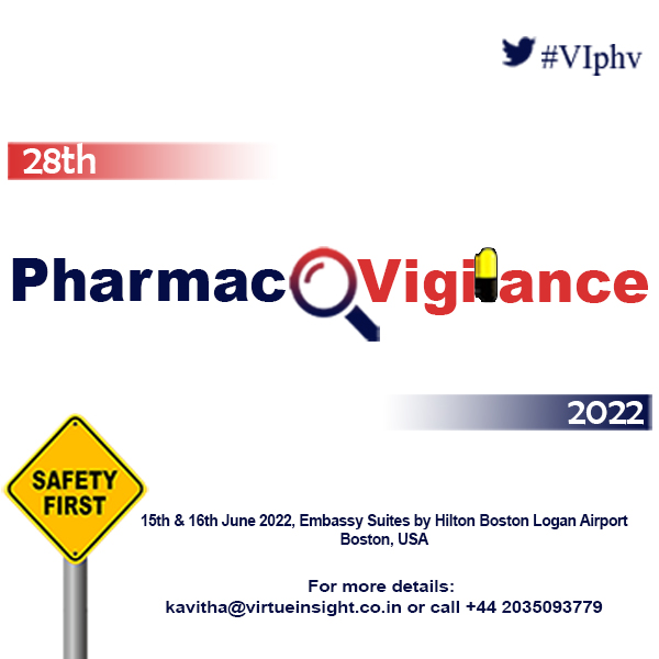 28th Pharmacovigilance 2022, Boston, Massachusetts, United States