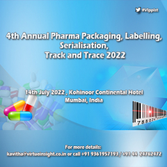 4th Annual Pharma Packaging, Labelling, Serialization, Track & Trace 2022