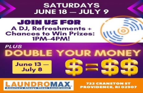Laundromax Providence "Double Your Money" Grand Opening Party, Providence, Rhode Island, United States