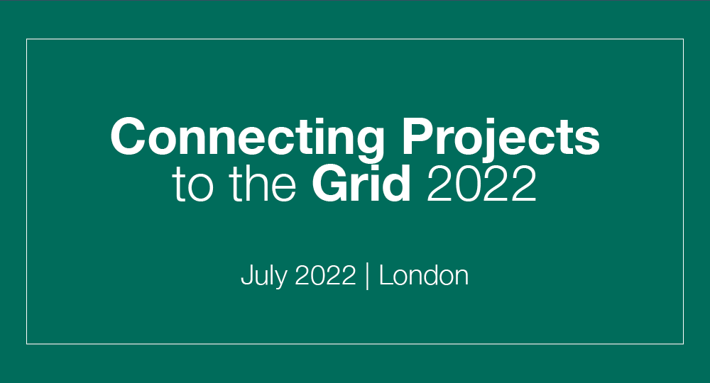Connecting Projects to the Grid, London, United Kingdom