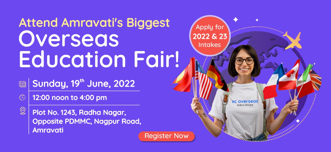 Overseas Education Fair Amravati – 19th June 2022, Amravati, Maharashtra, India