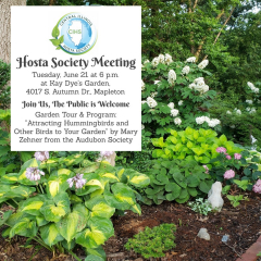 Central Illinois Hosta Society Meeting