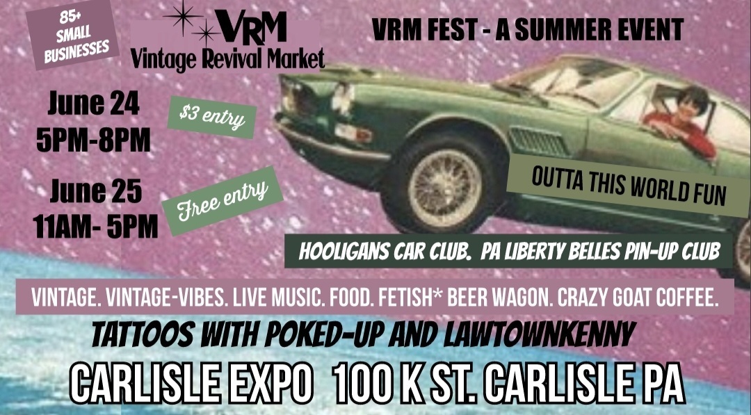 Vintage Revival Market VRM Fest, Carlisle, Pennsylvania, United States