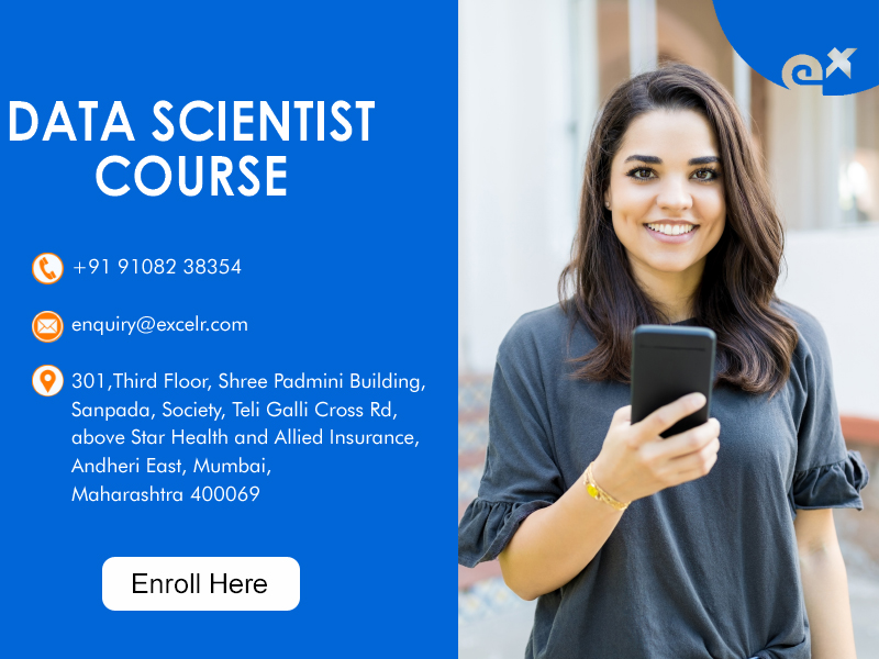 Join the best ExcelR Data Scientist Course in Andheri, Mumbai, Maharashtra, India