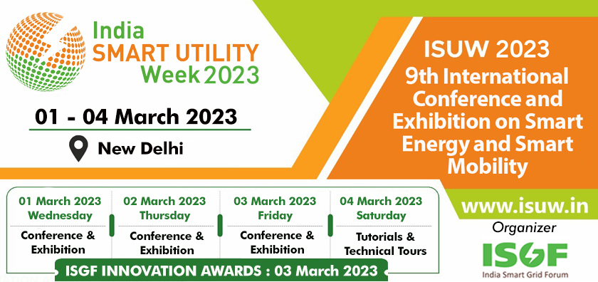 India Smart Utility Week 2023, Central Delhi, Delhi, India