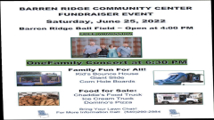 Barren Ridge Annex Community Fundraiser Concert Event ~ FREE ADMISSION ~ Donations Accepted