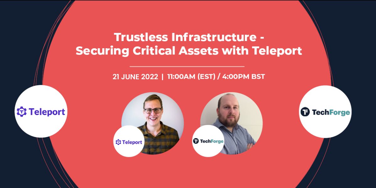 Live webinar: Trustless Infrastructure - Securing Critical Assets, Online Event
