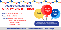 Happy 2nd Birthday JMOR Shows
