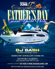 Summer Vibes Sunset Yacht Party at Jewel Yacht in Manhattan, NY