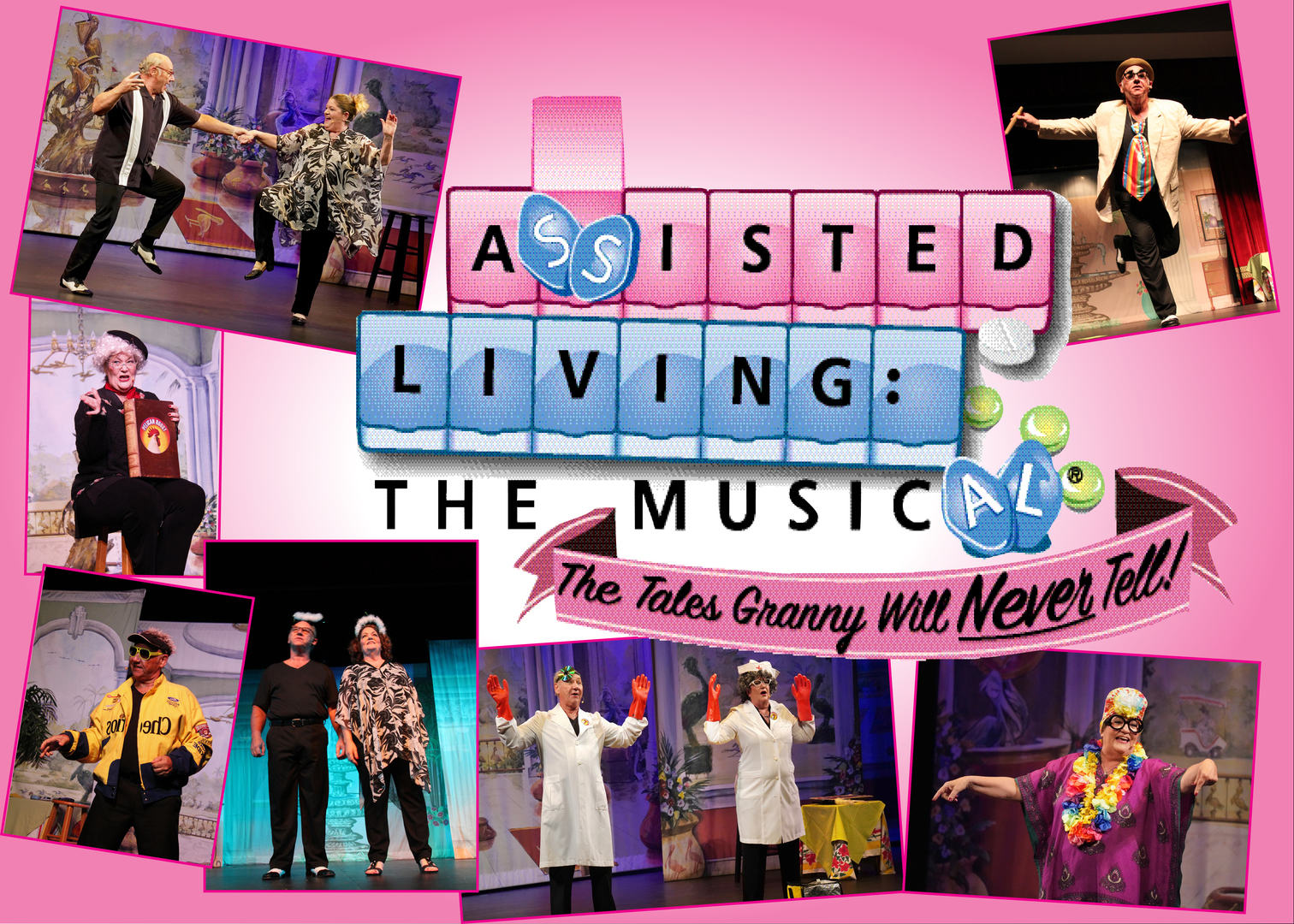 Assisted Living the Musical: The Tales Granny Will Never Tell will be at the VPAC on Aug 21 at 3pm!, Venice, Florida, United States