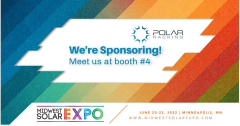Polar Racking To Attend Midwest Solar Expo 2022