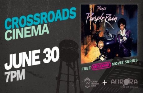 Crossroads Cinema (free outdoor movie series): Purple Rain, Charlotte, North Carolina, United States