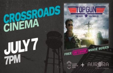 Crossroads Cinema (free outdoor movie series): Top Gun, Charlotte, North Carolina, United States