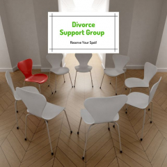 Divorce Support Groups (1 for women/1 for men)