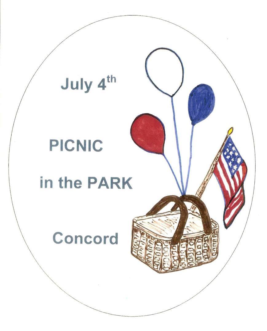 Picnic in the Park, Concord, Massachusetts, United States